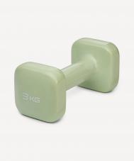 Гантель виниловая 3 кг  DB-106 оливковый Star Fit