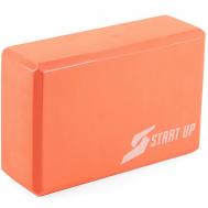 Блок для йоги  ECE065 персиковый (2 шт) START UP