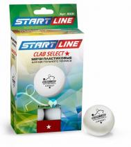 Мячи для настольного тенниса  Club Select 1* 6шт Start Line