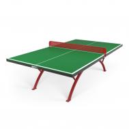 Антивандальный теннисный стол  Line 14 mm SMC TTS14ANVGRR Green\Red UNIX