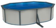Морозоустойчивый бассейн овальный 730x360x130см  White (Basic) Poolmagic