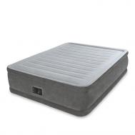 Надувная кровать  Comfort-Plush 152х203х56см, встроенный насос 220V 64418 Intex