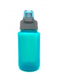 Бутылка для воды с автоматической кнопкой, V500ml КК0147 бирюзовый Nobrand