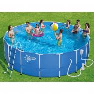 Каркасный бассейн Polygroup  488х132 см P20-1652-B SummerEscapes