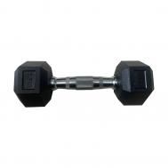 Обрезиненная гексагональная гантель 3кг  Hex Dumbbell TF-D2017-3 Inex