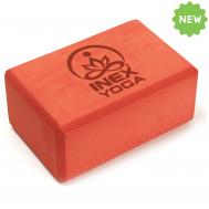 Блок для йоги  EVA Yoga Block YGBK-RD 23x15x10 см, красный Intex