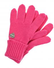 Розовые шерстяные перчатки Il Trenino