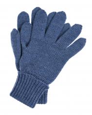 Голубые перчатки из шерсти  детские Il Trenino
