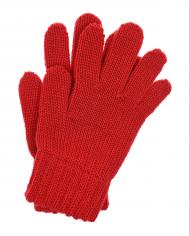 Красные перчатки из шерсти  детские MAXIMO
