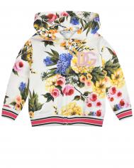 Спортивная куртка с цветочным принтом Dolce&Gabbana