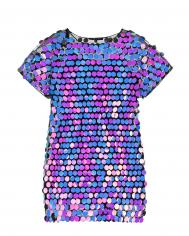 Платье-футболка с крупными пайетками  детское DAN MARALEX