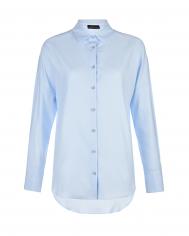 Голубая классическая блуза DAN MARALEX