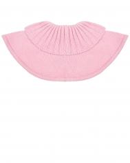 Розовый шарф-горло из кашемира  детский CHOBI