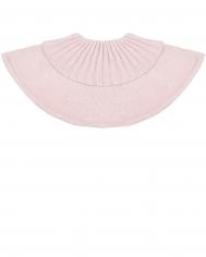 Розовый шарф-горло из кашемира  детский CHOBI