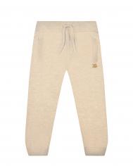 Светло-бежевые спортивные брюки из кашемира  детское Dolce&Gabbana