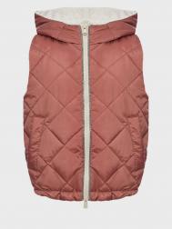 Жилет стеганый с капюшоном Brunello Cucinelli