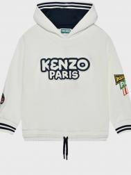Толстковка-худи с имитацией морского ворота Kenzo