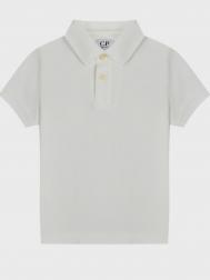 Футболка-поло, белая CP Company