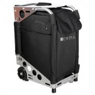 , Сумка-чемодан для визажиста Silver, на колесах OKIRO