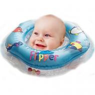 Надувной круг на шею для купания малышей Flipper ROXY-KIDS