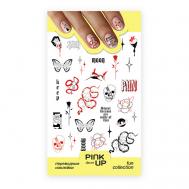 Наклейки для ногтей FUN PINK UP
