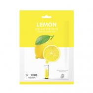 5C CURE Тканевая маска для лица с экстрактом лимона 25.0 JKOSMEC