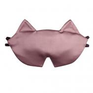 Шёлковая маска для сна из 3-х видов натурального шёлка ORCHID CAT SILK MANUFACTURE