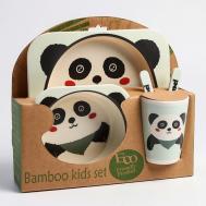 Набор бамбуковой посуды «Панда» Крошка Я