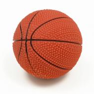 Игрушка пищащая малая "Мяч баскетбольный" Пижон