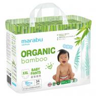 Подгузники-трусики, Organic Bamboo, размер XXL 34.0 Marabu