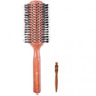 Брашинг  Style деревнная основа, комбинированная щетина 38мм, 18 рядов HAIRWAY