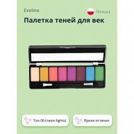 Палетка теней для век EVELINE