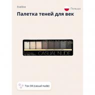Палетка теней для век EYESHADOW PROFESSIONAL PALETTE EVELINE