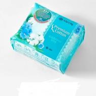 Гигиенические прокладки Premium Cotton нормал 0.61 Sayuri