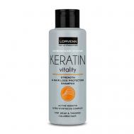 Шампунь KERATIN VITALITY для восстановления волос с кератином 100 LORVENN HAIR PROFESSIONALS