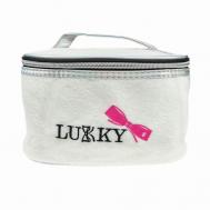 Косметичка-чемоданчик с лого Lukky