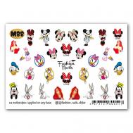 Слайдер дизайн для ногтей "Disney 2" FASHION NAILS