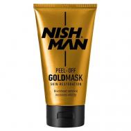 Золотая маска для лица PEEL-OFF Gold Mask 150 NISHMAN