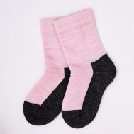 Носки детские термо Розово-серые Multifunctional Wool&Cotton