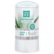 Минеральный дезодорант с экстрактом алоэ вера Soft 60.0 Deoice