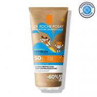 Anthelios Dermo-Pediatrics Детский солнцезащитный гель для тела и лица с технологией нанесения на влажную кожу, с витамином Е и термальной водой, защита от солнца SPF 50+ La Roche-Posay