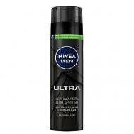 MEN Черный гель для бритья "ULTRA" NIVEA