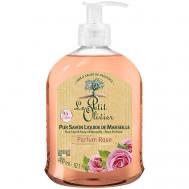 Мыло марсельское жидкое Роза Parfum Rose Liquid Soap LE PETIT OLIVIER