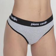 Трусы женские casual sport string серый меланж Pierre Cardin