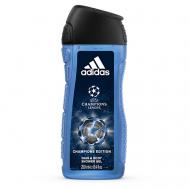 Гель для душа для тела и волос для мужчин UEFA Champions League Champions Edition Adidas