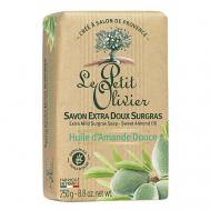 Мыло нежное питательное с маслом сладкого миндаля Sweet Almond Oil Soap LE PETIT OLIVIER