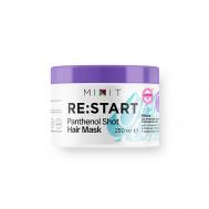 Маска для интенсивного восстановления поврежденных волос «RE:START» Panthenol shot hair mask Mixit