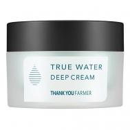Крем для лица с эффектом глубокого увлажнения True Water Deep Cream THANK YOU FARMER