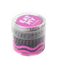 Резинка для волос в цвете "Чёрный шоколад", мини упаковка Black Chocolate EAT MY