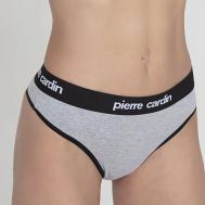Трусы женские casual sport string серый меланж Pierre Cardin